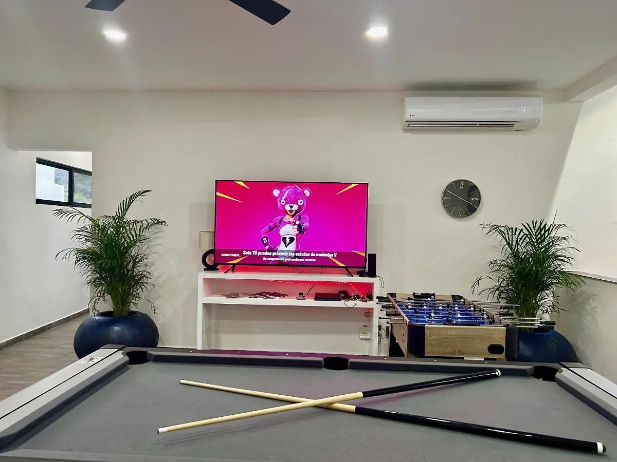 Moderna Villa Venus En Playacar 5 Min 5Ta/Playa 22 Pax Playa del Carmen 0*,