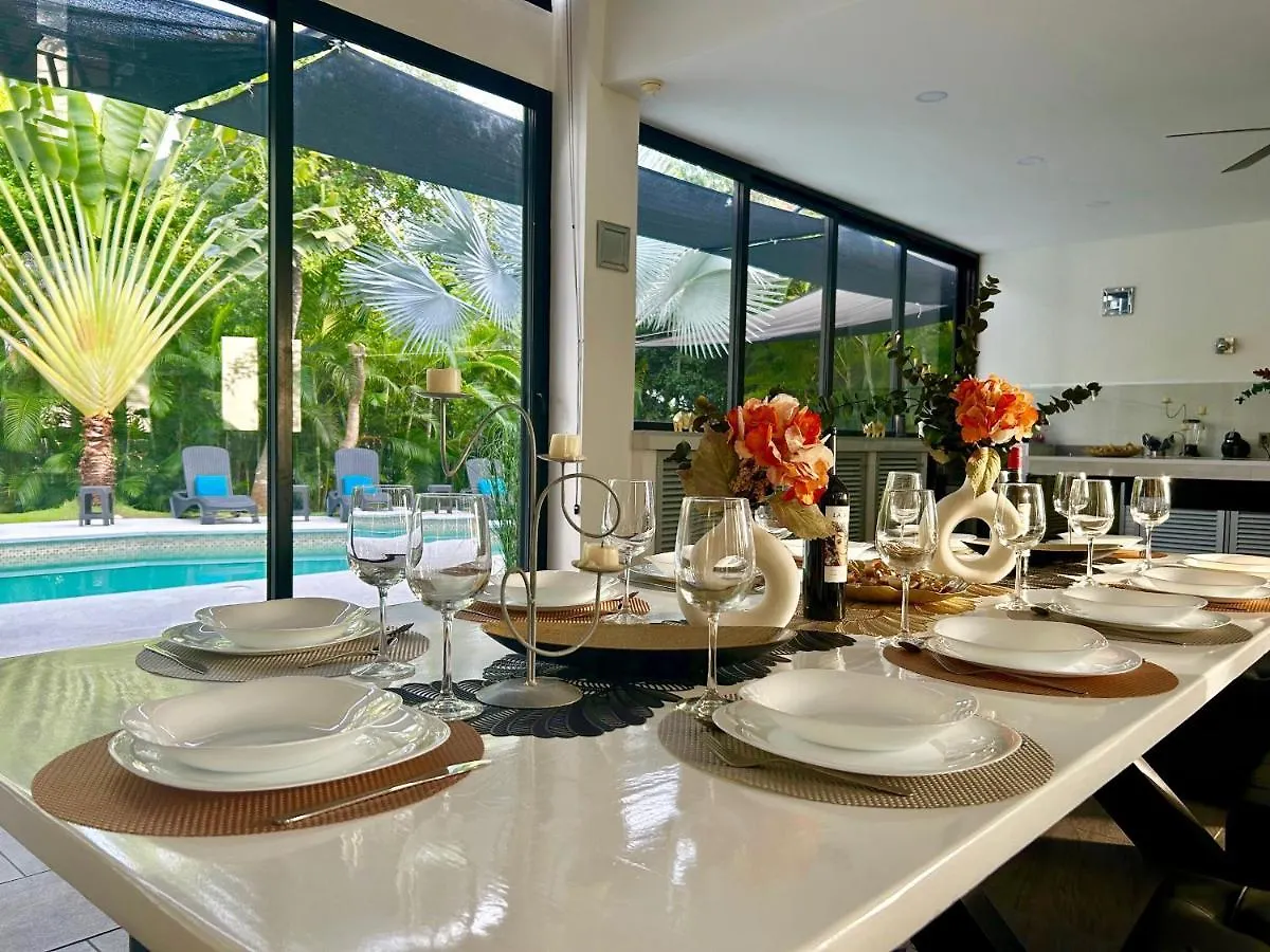 Moderna Villa Venus En Playacar 5 Min 5Ta/Playa 22 Pax Playa del Carmen Mexiko