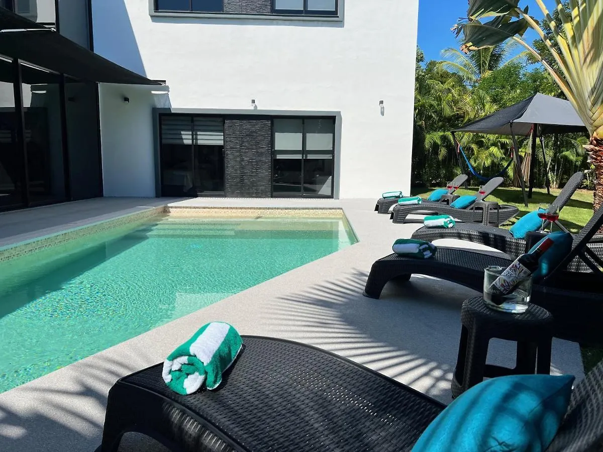 Moderna Villa Venus En Playacar 5 Min 5Ta/Playa 22 Pax Playa del Carmen Mexiko